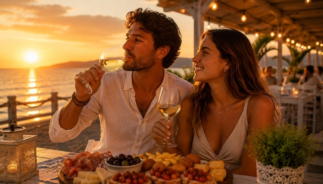 Sunset Pleasure | Aperitivo in riva al mare per due persone